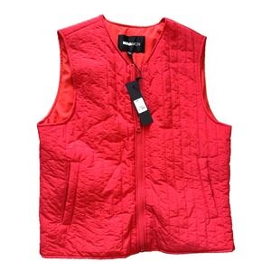 Nova Men's Red Insulated Vest Size Small New With Tags!